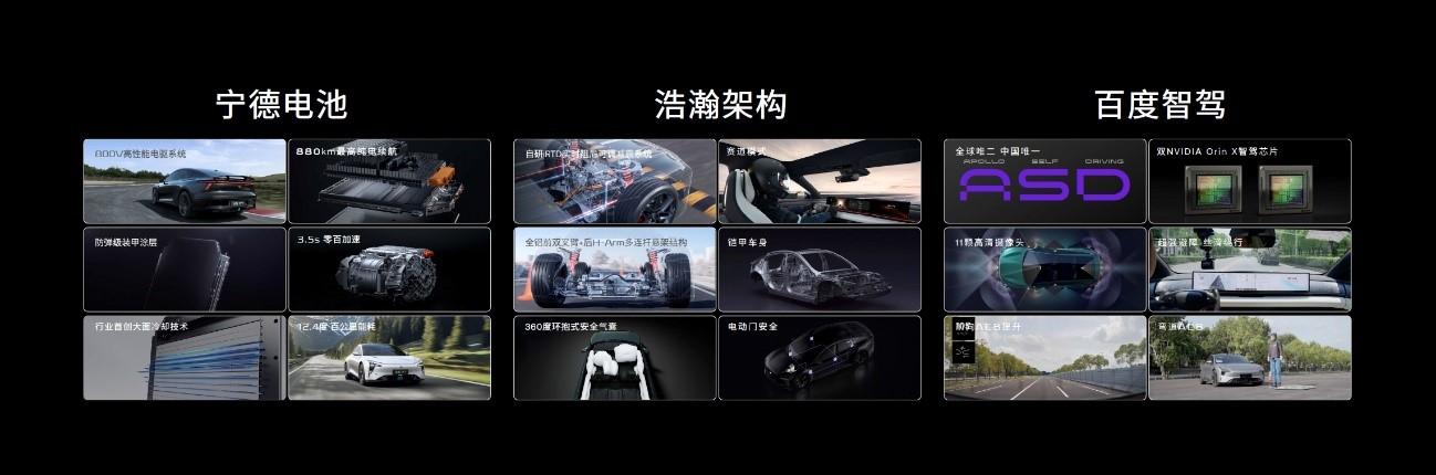 吉利百度寧德時代“三巨頭”齊站臺 極越07上市 限時優惠19.99萬起