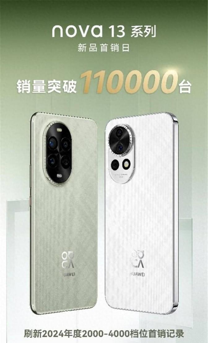 首銷戰績喜人!華為nova 13系列突破11萬臺,網友直呼看不懂!