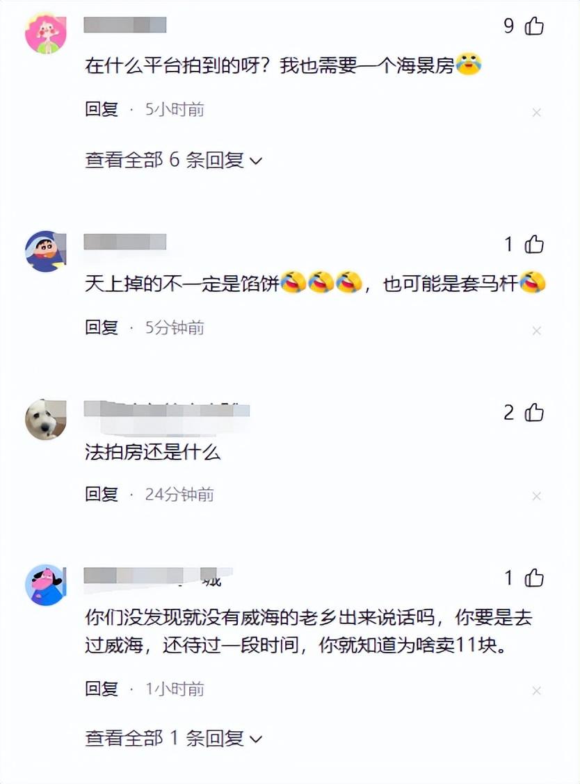 女子11元拍到海景房 險(xiǎn)被老公拒收